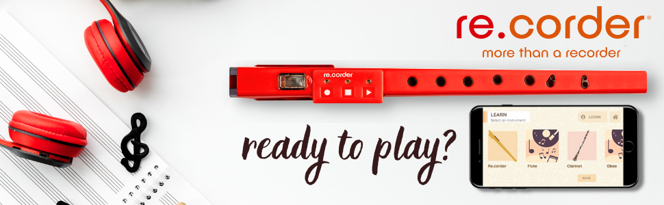 re.corder - the first acoustic and digital recorder - Bluetooth MIDI