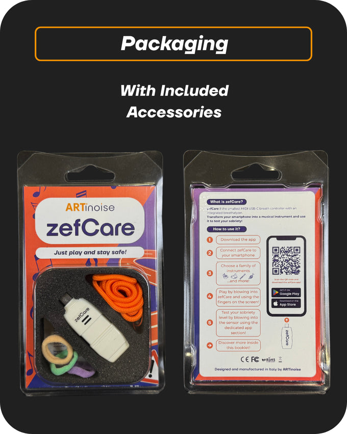 zefCare - A tiny MIDI breath controller with integrated sobriety test!